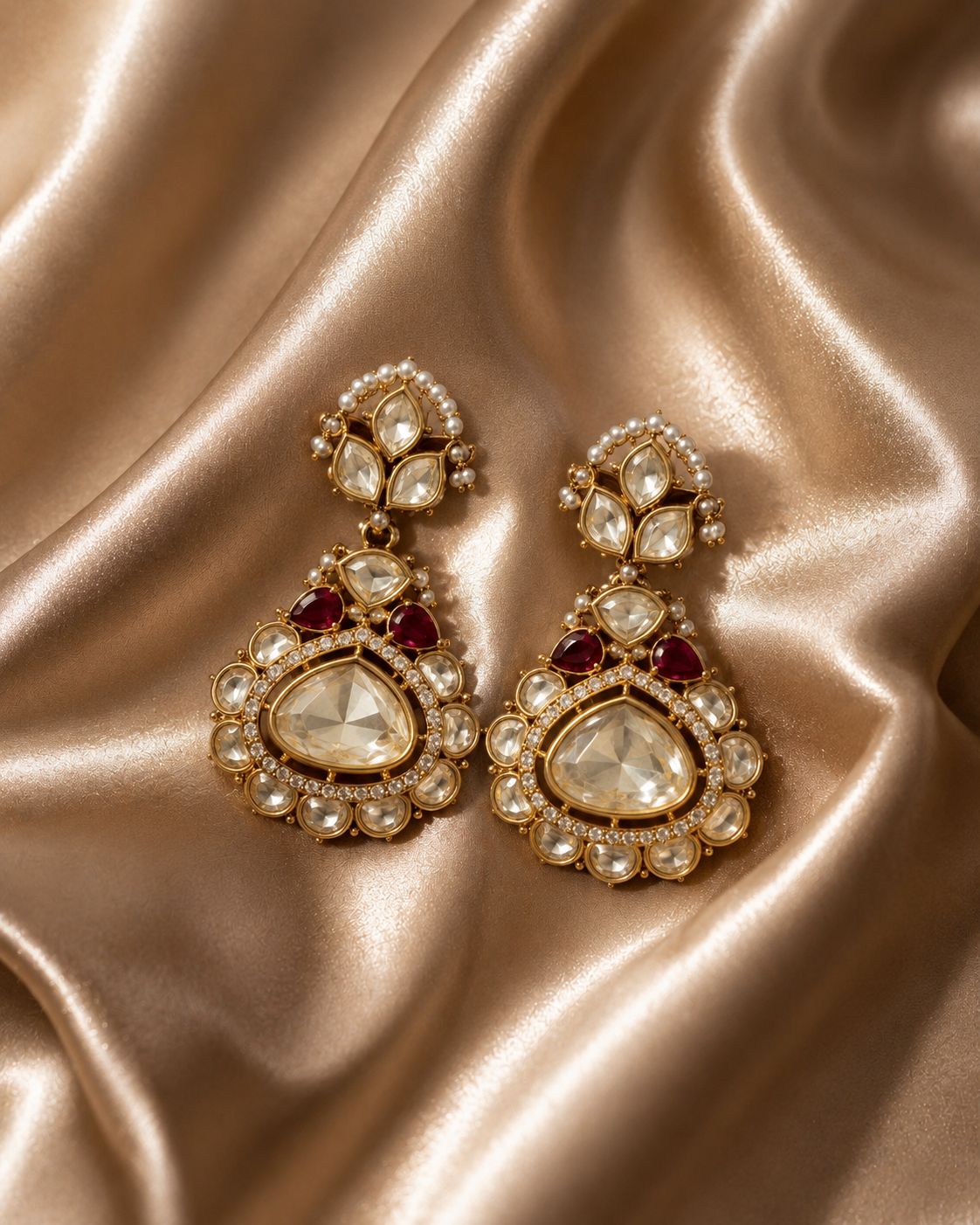Polki Earrings