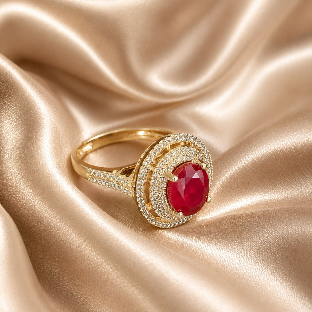 Dazzling Ruby Ring