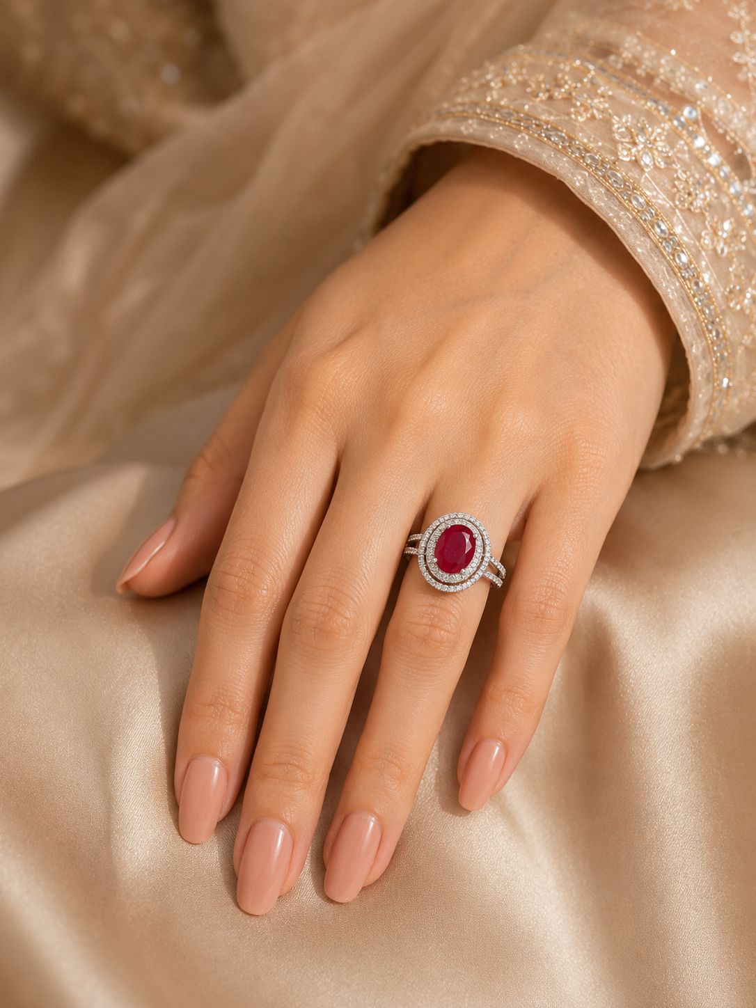Dazzling Ruby Ring