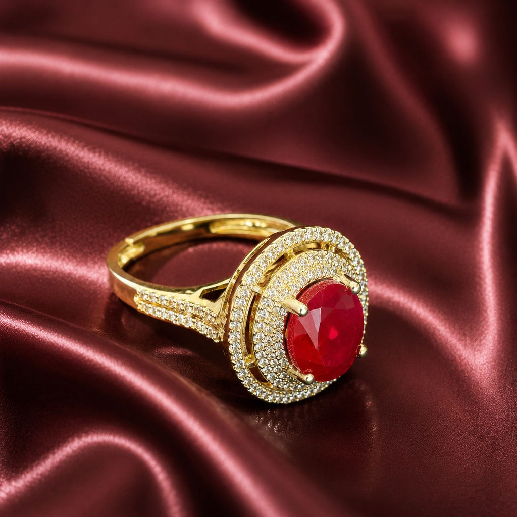 Dazzling Ruby Ring