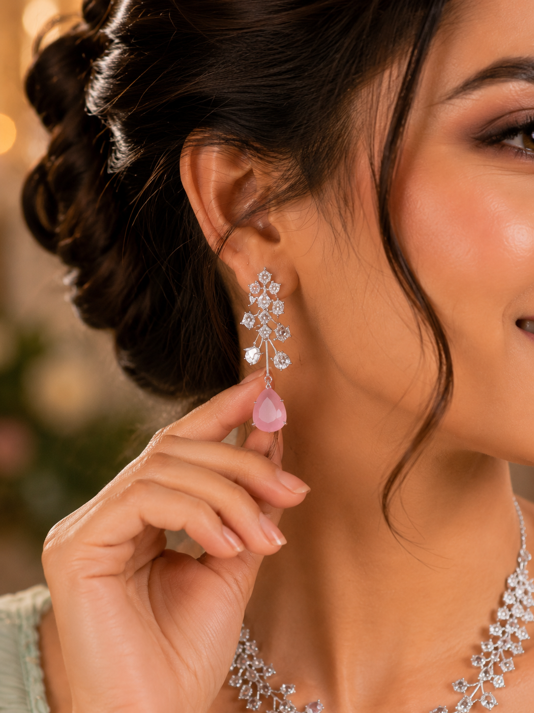 Tiara CZ Ad stones set