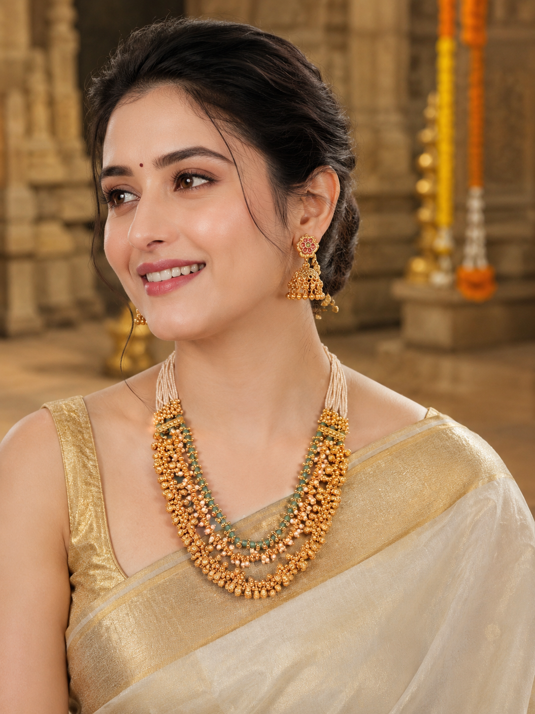Heritage Temple Layered Haar Set