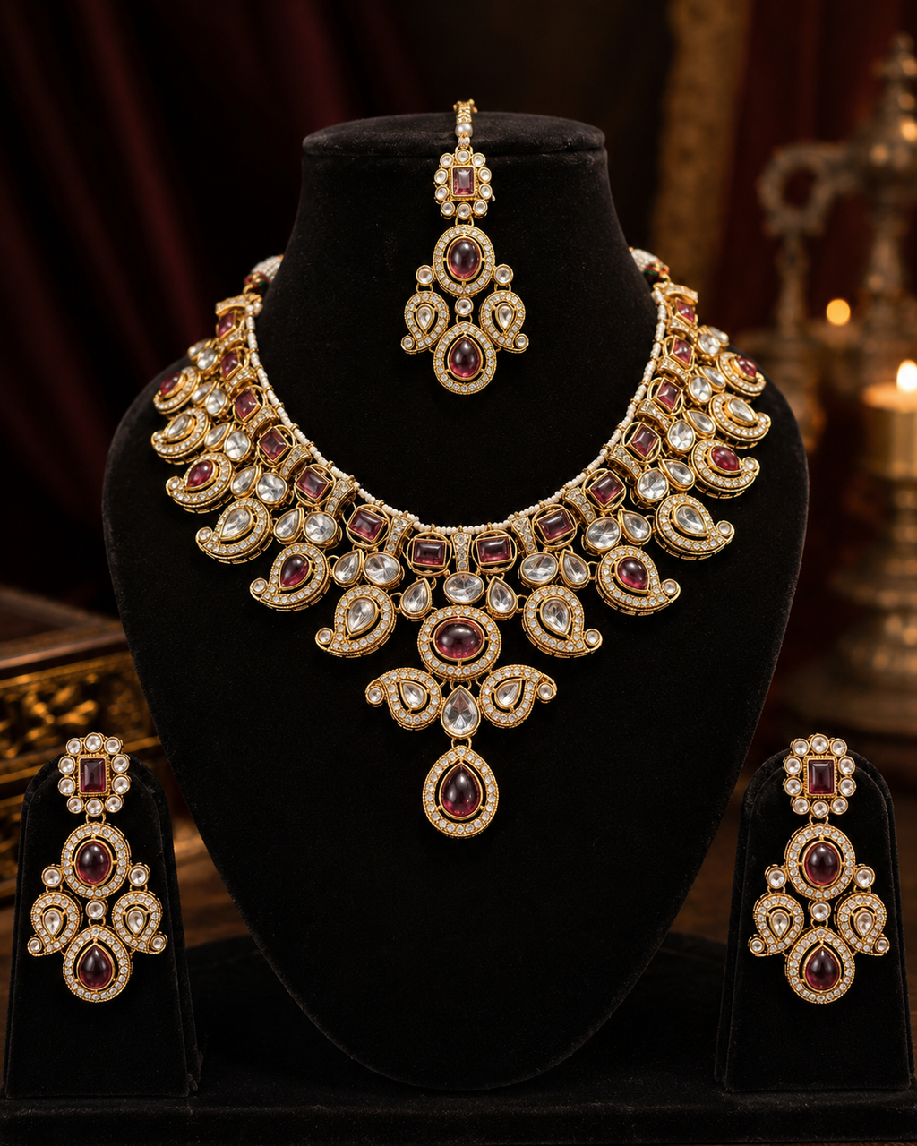 royal-inspired necklace set