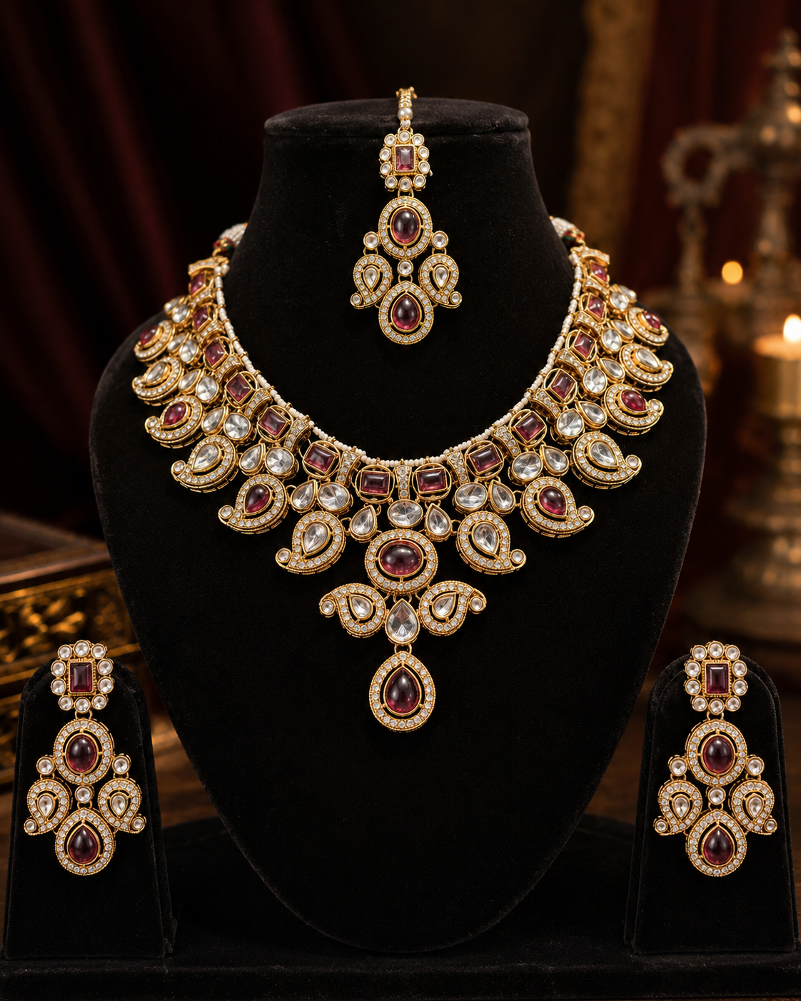 royal-inspired necklace set