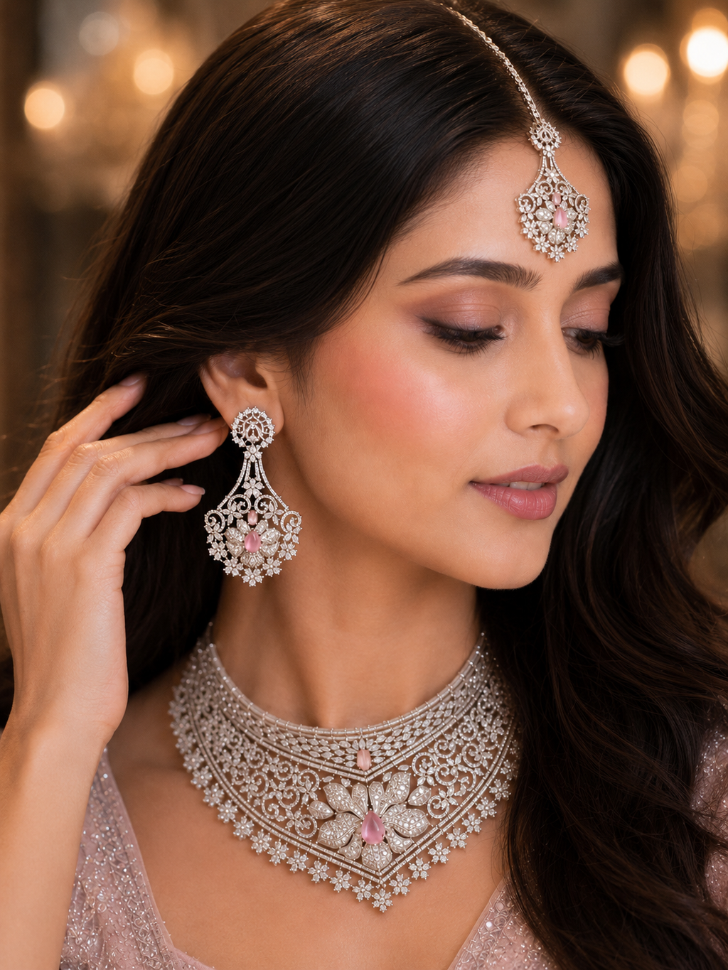 Royal American Diamond Bridal Se