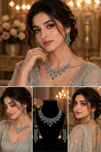 Emerald Grace necklace set