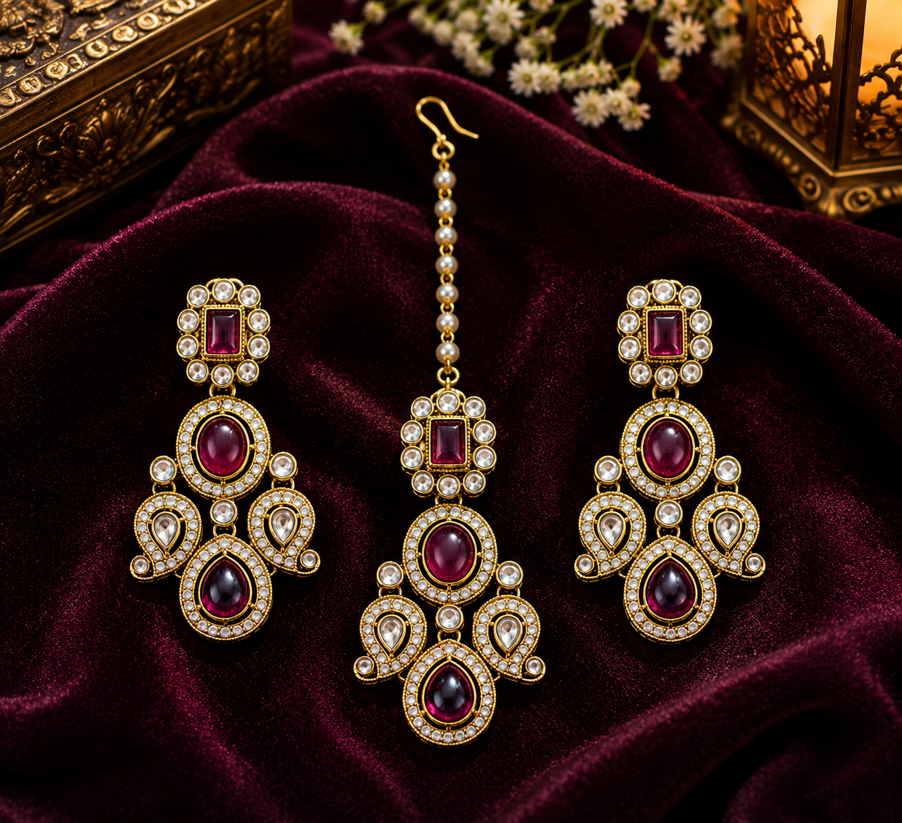 royal-inspired necklace set