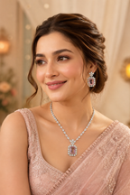 Rosé Élise AD Necklace Set